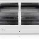 CSTC302TW Twin Electric Wall Heater - Wall Heater At 3000/2250 Watt And 240/208 Volt With White Grille 10236/7677 BTU Electric Wall Heaters Suitable For Kitchens, Front Rooms, Halls