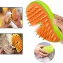 |CAT BRUSHES For Indoor Cats | STEAM Brush For Dogs | Cat Mist Brush | Water Brush For Cats | Peine Para Gatos | Comb Pet Steam Brush For Cat | Spritz Defur Comb For Cats | Mist Cat Brush | (Green)