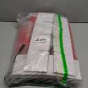 Christmas Ornament Storage Box, Stores 96-4" Large Ornaments with Individual Trays, Ornament Organizer Storage Box, Durable 600D Oxford Material, Extra Pockets, Dual Zipper - Red