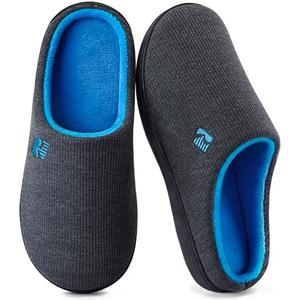 RockDove Men's Original Two-Tone Memory Foam Slipper 11-12