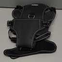 rabbitgoo Dog Harness No Pull with 2 Leash Clips, Adjustable Soft Padded, Reflective Oxford No Choke Pet Vest with Easy Control Handle for Large Dogs, Black, L