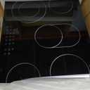 Noxton Electric Cooktop 30 Inch 5 Burners Electric Stove Top, Built-in Electric Radiant Ceramic Cooktop with Sensor Touch Control, Child Safety Lock, Timer, Pause, 8400W with Hard Wire for 220V~240V