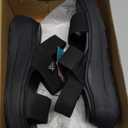 ZEROXPOSUR JULIANNA SANDAL, BLACK, WOMEN SIZE 8