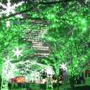 300 LED St Patricks Day Lights, 98.5FT Christmas String Lights with 8 Lighting Modes, Waterproof & Connectable Mini Lights, Plug in for Indoor Outdoor Holiday Xmas Party Bedroom Decorations (Green)
