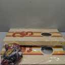 Wild Sports College Portable Size 1' x 2' Solid Wood Cornhole Set with Direct Print HD Team Graphics  Travel Size