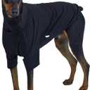 Dog Shirt for Small Dogs Plain T-Shirts Soft Breathable Dog Cotton Shirt pet Clothes (X-Large, Black)