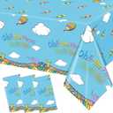 HigzYovn 3Pcs Oh The Places You Go Decorations Tablecloth Graduation Tablecloth for Oh The Places You Will Go Decorations Kindergarten Graduation Decorations