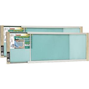 Frost King 2AWS1145 WB Marvin Adjustable Window Screen, 10" high, fits 25 - 45" wide, 2-Pack, 10in High x Fits 25 - 45in wide