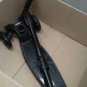 3 Wheel Scooter for Kids Ages 6-12,Kids Scooter with Light Up Wheels, Sturdy Deck Design, and 4 Height Adjustable Suitable for Kid Ages 3-12 (All Black)