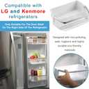 Right AAP73252202 AAP73252209 Refrigerator Door Bin Replacement Door Shelf Bin Fits for L.G Ken-more Elite Refrigerator by AMI PARTS