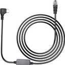 Upgraded USB-C to RJ11 Power Cord, 6.56Ft Length, Compatible with Escort MAX360 MAX 360c, IX, IXc, 9500 IX,Uniden R1 R3 R7, Beltronics, Cobra, Radenso XP etc.