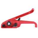 MYFAMIREA Heavy Duty Poly Strapping Tensioner and Cutter Manual Banding Tools Windlass for 1/2" -3/4" Width Polyester Polyproplyn Strap - Passion Red
