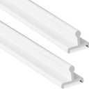 Colingmill 2 Pcs Sliding Screen Door Replacement Track 72 Inch Vinyl Bottom Track Sliding Door Track Screen Door Track Replacement Sliding Door Rail Track