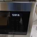 SAMSUNG 1.1 Cu Ft Smart SLIM Over the Range Microwave Oven w/ 550 CFM Hood Vent, Wi-Fi, Voice Control, LED Light Bar, Sensor Cook, 1100 Watt, ME11A7710DS/AA, Fingerprint Resistant Stainless Steel