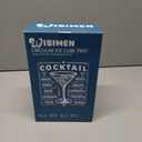 WIBIMEN Mini Ice Cube Trays, Small Tiny Round Pebble Crushed Nugget Ice Trays for Freezer with Lid - Chilling Drinks Coffee Juice(4 Pack/0.55In - Blue)