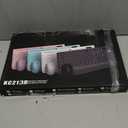 Wireless Keyboard and Mouse Combo - Full Size Ergonomic Wrist Rest, Silent Typing, Phone Holder, 2.4 GHz, 3 Level DPI, Batteries Powered, KM23D Set Compatible with PC, Laptop, Windows, macOS -SABLUTE (1 Pack, Classic Black)