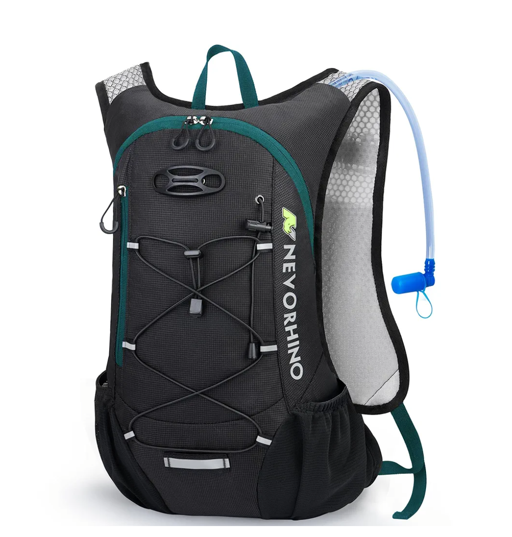 Lightweight Hydration Backpack, Running Backpack with 2L Water Bladder, Hydro Water Daypack for Cycling Hiking Rave for Men Women