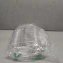 Goodluck 100 Pack 16 oz Clear Plastic Cups with Lids - Disposable Iced Coffee Cups with lids for Party Drinks Smoothies, Juices, and More - Straws Included, BPA Free & Food Safe