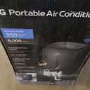 LG 8000 BTU (DOE) / (12000 ASHRAE) Portable Air Conditioners Cools 350 Sqft Easy Install & WiFi App Remote Eco-friendly, Quiet Small & Medium Room Air Conditioner AC Unit Home Gray LP0823GSSM