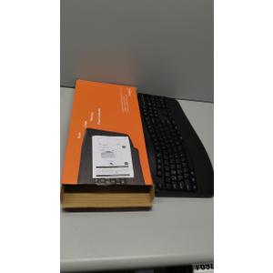 Ergonomic Wireless Keyboard with Wrist Rest, Wave Keys, Comfortable Natural Typing, 2.4GHz Full Size Ergo Wireless Computer Keyboard for Multi-OS, Windows, Mac OS Laptop/PC/Notebook (Black)