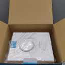 3L Stainless Steel Warm Mist Humidifier with Easy Clean and Warm Steam Function, Healthy Air Mist Humidifiers for Bedroom Living Room, with Sleep Mode and Auto-off Setting