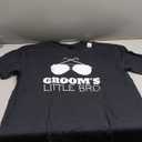 Grooms Brother Gifts Brother of the Groom T-Shirt for Men, Black, Small, Short Sleeve, Classic Fit, Wedding, Celebration S