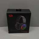 Redragon H350 RGB Wired Gaming Headset, Dynamic RGB Backlight - Stereo Surround-Sound - 50MM Drivers - Detachable Microphone, Over-Ear Headphones Works for PC/PS4/XBOX One/NS (USB + 3.5mm, Black)
