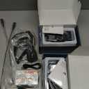 BAOFENG UV-5RM 10W Long Range Ham Radio Walkie Talkie with NOAA Weather Receiver 2500mAh Rechargeable Battery one-Key Frequency Copy Micphone Type-C Charging and Programming Cable (Gain Antenna)