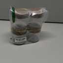 10oz 4 Pack Overnight Oats Containers with Lids, Glass Mason Jars with Acacia Wood Airtight Lids, Wide Mouth Meal Prep Storage Jars for Yogurt, Chia Pudding, Salad, Parfait, Snacks, Spice