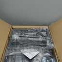 Golf Bags Storage Garage Organizer - Golf Bag Stand Fit Single Golf Bags, Golf Clubs, and Golf Equipment Accessories, Golf Bag Storage Rack with Wheels for Garage, Club, Shed, Basement (Black - With Bottom Drawer Basket)