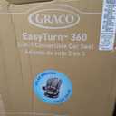 Graco EasyTurn 360 2-in-1 Rotating Convertible Car Seat, 360 Degree Rotating Infant to Toddler Rotating Car Seat, 2 Modes Rear and Forward Facing, Slim Design, Solae, Manufactured date: 03-11-26