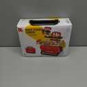 Kids Fun Toys Portable Fast Food Play Set for Toddlers Ages 3-8 - Realistic Outdoor Pretend Cooking Toy with 55PCS, Camping Kitchen Pretend Play for Boys Girls