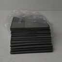 DIMJ Storage Cubes, Cube Organizer Bin, 12 Pack Foldable Containers with Window, Closet Storage Bins with Handle, 12x 12 inch Storage Boxes for Clothes, Toys, Books (Grey) (Gray)