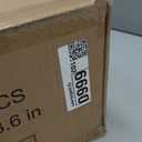 Clear Acrylic Dog Playpen with Door, 24 Inch Tall Plastic Puppy Playpen, Easy Assemble Pet Fence, 10 Panel Indoor Dog Play Pen for Puppies/Small (24 Inch High, 10 Panel)