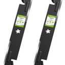 403107 532403107 Lawn Mower Blade Gator for Husqvarna 46 inch YTH22V46 Z246 RZ4623 YTA22V46 YTH21K46 Craftsman AYP Zero Turn Riding Mower, High Lift 5-Star Mulching Mower Blade, 2 Pack