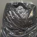 Amearea Premium Soft Area Rug 4x5.3 Feet, Black Rugs for Living Room, Fluffy Carpet for Bedroom Nursery Playroom Teen Home Decor, Comfortable Indoor Furry Dorm Carpets, Black