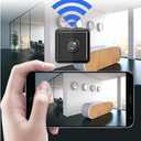 Small Spy Wireless Camera Wifi Security Camera Mini Home Indoor Outdoor Camera, Portable Smart House Dog Pet Camera Tiny Nanny Cam Office Cameras,128 Wide Angle Night Vision Motion Detection Cams