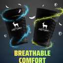 Mini Padded Shin Sleeves  Calf Compression Sleeve with EVA Foam Protection, Breathable Soccer Shin Pads, Non-Slip Sports Shin Guard Sleeves for Men & Women