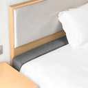 DEEPSHARK Bed Gap Filler for King Mattress, High-Density 45D Sponge, Removable and Washable Cover, Mattress Extender Filler for Headboard Gap, Bed Space Crack, Wall(78"4"12", King) (Grey)