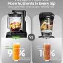 Professional Commercial Vacuum Blender, Freshness Locked In by Vacuum Technology, 2026 Upgraded 45000RPM, 3000W/4HP Max Power, 56oz Eastman Tritan Cup, Milkshake, Smoothie, Nut Milk, Hot Soup