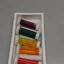 EKE Toilet Gel, Toilet Stain Removal Cleaning Air Freshener, 72 Flower Stamps, Pack of 6 Scents