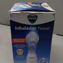 Vicks Sinus Inhaler - Non-Medicated Steam Relief for Allergies, Congestion, Cough & Colds, Vocal Steamer, Soothes Nasal & Throat Passages, Works with VapoPads (1 Included)