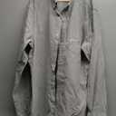 ZEROYAA Men's Hipster Casual Slim Fit Long Sleeve Button Down Oxford Shirts with Chest Pocket (Large, Z111-gray)