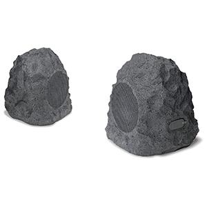 iLive Electronics Outdoor Rock Speaker Pair - Wireless Waterproof Bluetooth Speakers for Patio, Garden, Built for All Seasons with Rechargeable Battery (ISBW422G), Gray iLive Electronics Outdoor Rock Speaker Pair - Wireless Waterproof Bluetooth Speakers for Patio, Garden, Built for All Seasons with Rechargeable Battery (ISBW422G), Gray