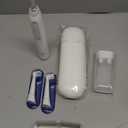 Oral-B iO Deep Clean Rechargeable Electric Toothbrush, White, iO Series 3 Limited, 2 Brush Heads, Travel Case, Pressure Sensor, 3 Cleaning Settings, 2-Minute Timer (1 Count (Pack of 1))