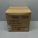 Alpine Corporation 13" H Indoor Hanging Christmas Ball Ornament with Multi-Colored LED Lights, Silver