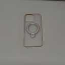 TORRAS 360 Spin Magnetic Stand for iPhone 16 Pro Max Case, Fit for MagSafe, Military Grade Protective Ostand Case for 16 Pro Max Phone Case with Stand Rotatable, Desert Pink 6.9 inch (Rose Gold)