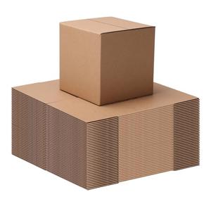CRUGLA 40 Packs 5x5x5 Shipping Boxes for Small Business, Corrugated Cardboard Boxes Bulk for Shipping Packing Mailing : Office Products