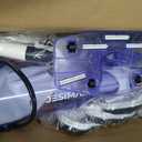 JESIMAIK Pool Vacuum, 18.5 GPM Suction Pool Vacuum for Above Ground Pool with Telescopic Pole, 60 Min Runtime, Cordless Pool Vacuum for Above & Inground Pools, Cleans Leaves and Debris