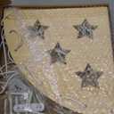 Stuffed Animal Storage Wood Corner Plush Toys Holder with Star Pattern, Length Adjustable Hanging Stuffed Animal Toy Organizer Shelf for Nursery Play Room Bedroom Kid Room